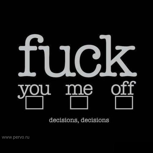 Каждый решает для себя сам, где поставить галочку...