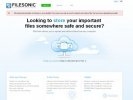 Сервис Filesonic отключил функцию обмена файлами