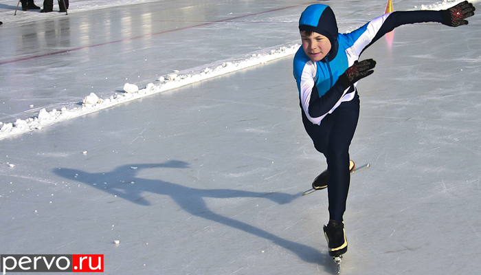 В Первоуральске состоялось открытое первенство по конькобежному спорту