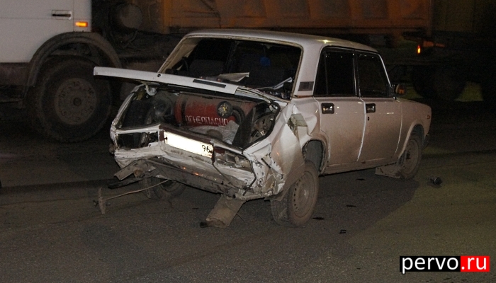 В Первоуральске произошло ДТП с мотоциклистом. Видео