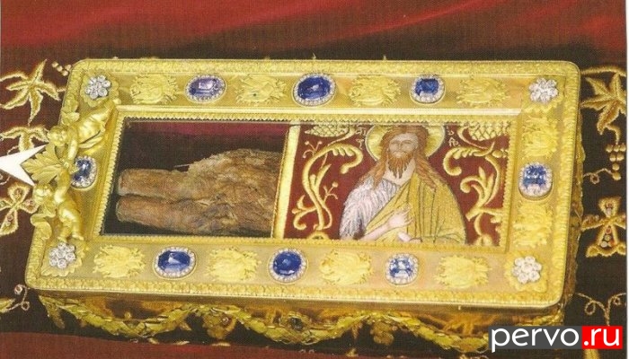 В декабре в Первоуральск прибудут мощи Иоанна Крестителя