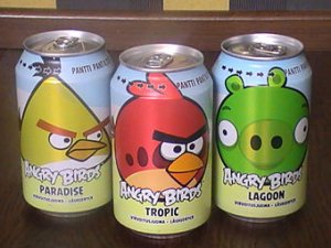 Напиток Angry Birds обогнал Coca-Cola и Pepsi по популярности в Финляндии