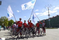 Первоуральск присоединился к Всероссийскому дню велопарадов