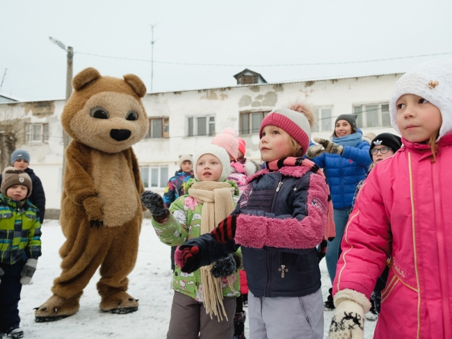 Для новоуткинской детворы общественники провели большой праздник