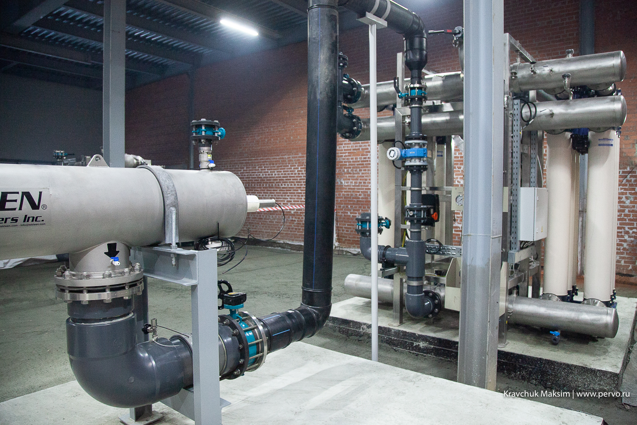 Насосно-фильтровальная станция Первоуральска очистила первую партию воды