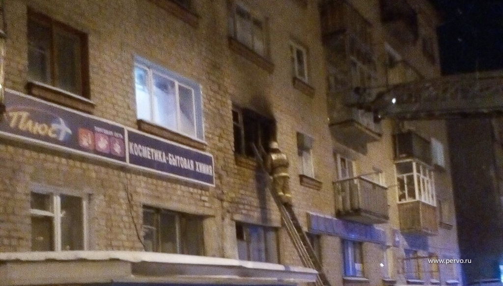 В Новогоднюю ночь было зафиксировано два серьезных пожара