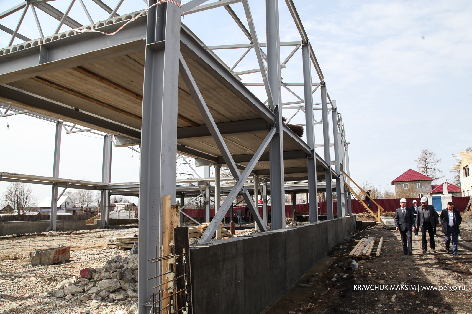 ФОК в Билимбае: работы идут в графике