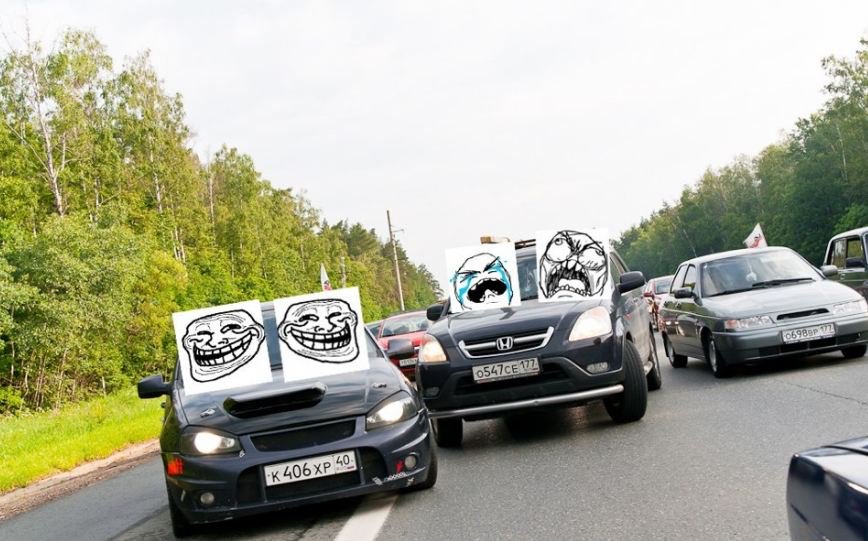 Суд разрешил таранить «обочечников»