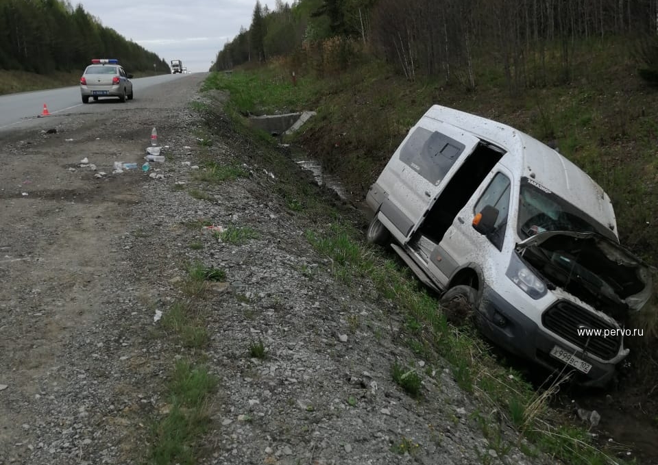 Водитель автобуса, опрокинувшегося под Первоуральском, был за рулем более семи часов