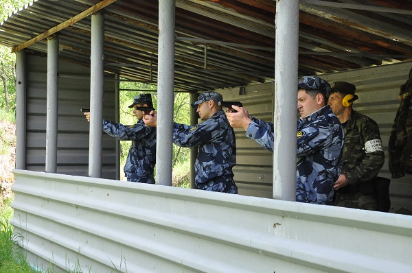 В Первоуральске прошли соревнования среди сотрудников ГУФСИН