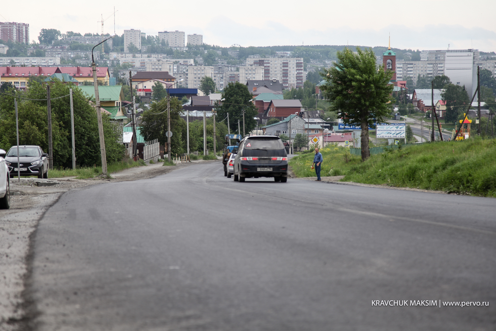 Улицу Орджоникидзе проверили работники администрации