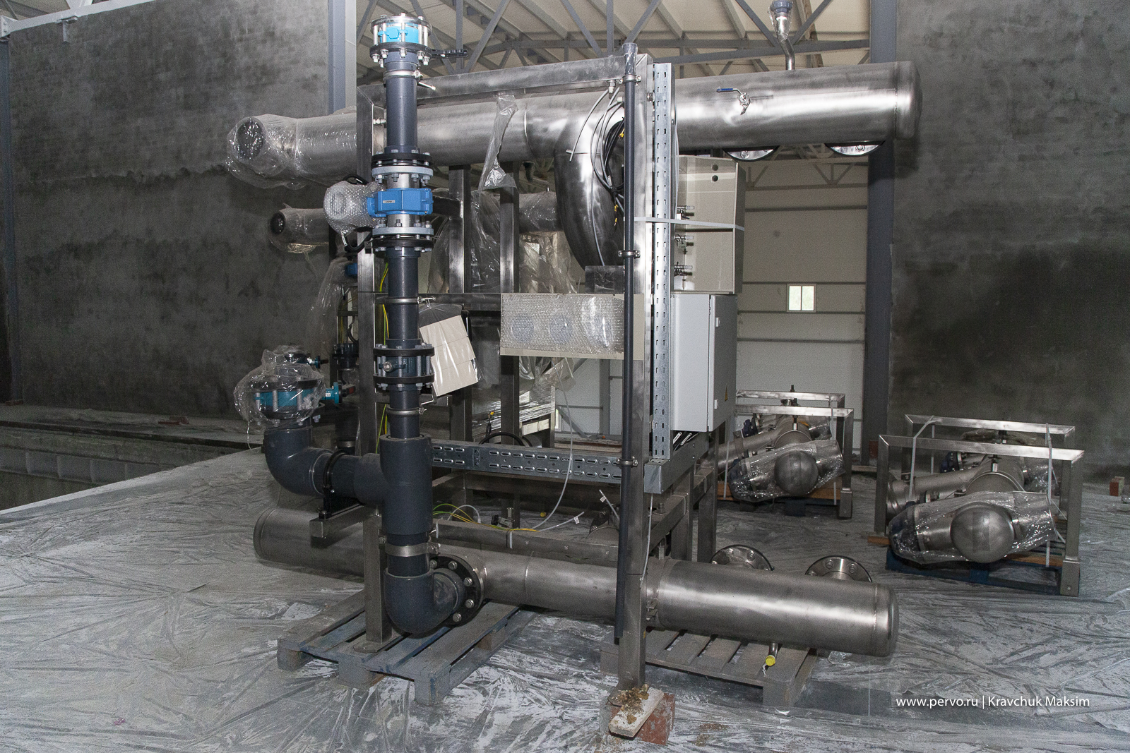 На НФС приступят к монтажу фильтровальных станций