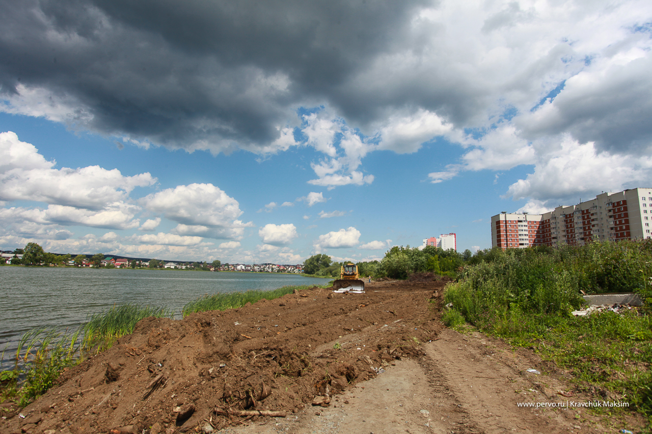 Набережная в Первоуральске повернула на Береговую