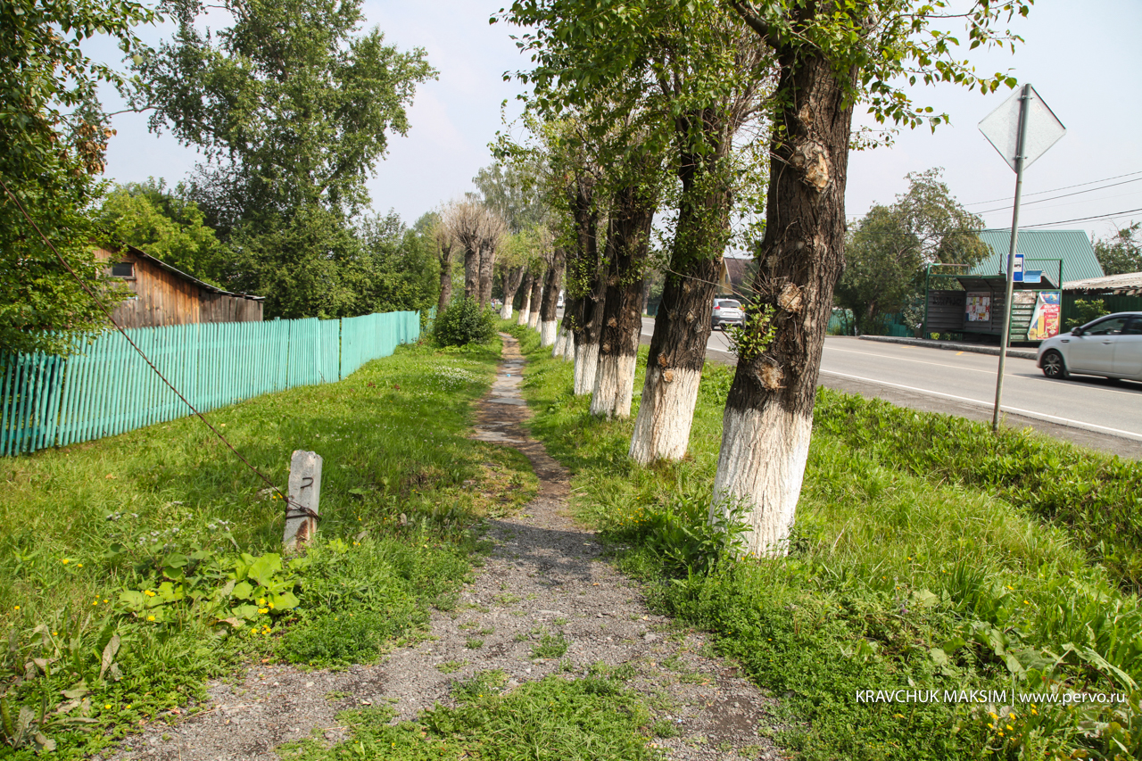 Тротуар на Динасовском шоссе обустроят