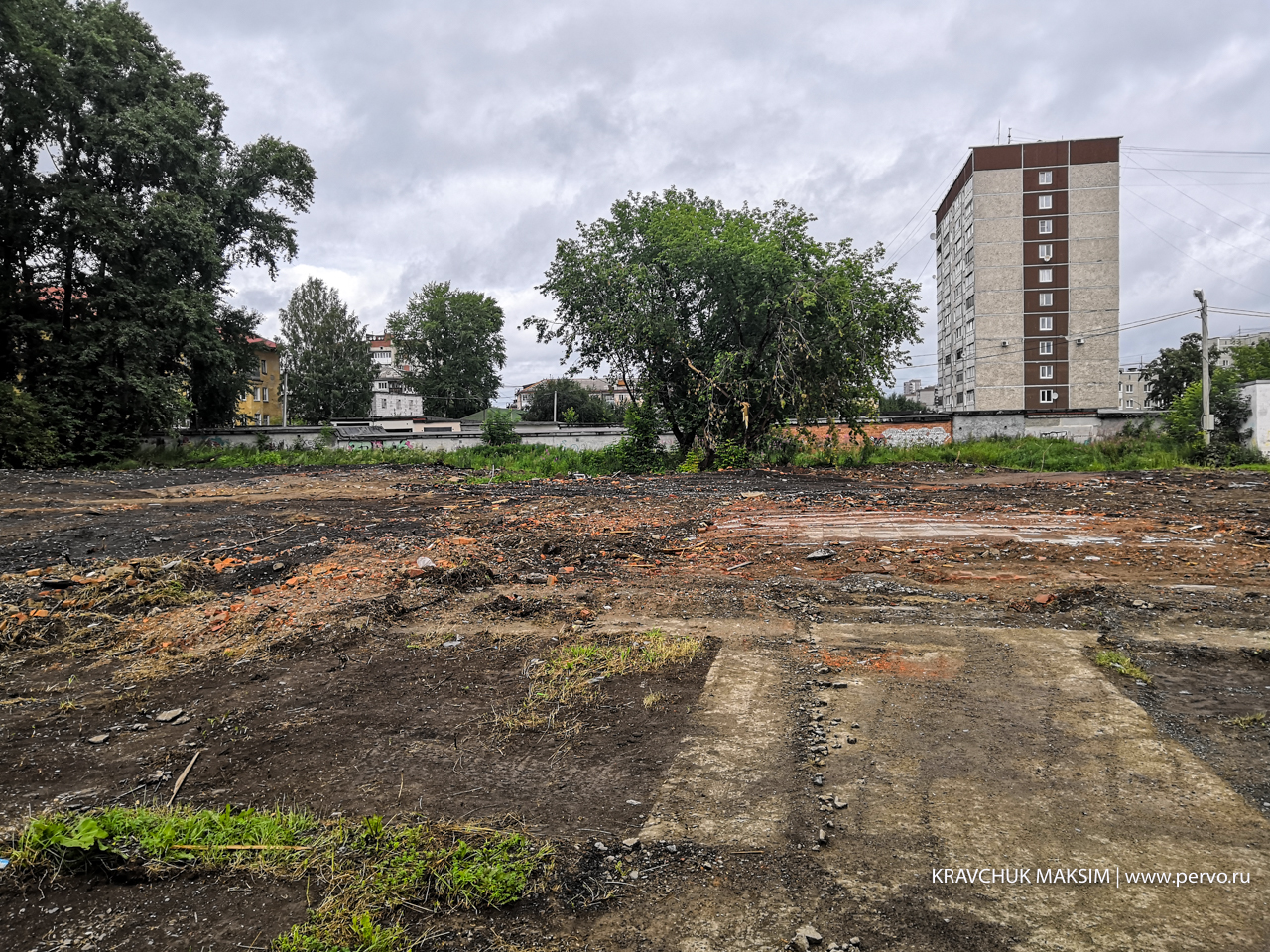 Аварийное здание школы-интернат полностью демонтировано