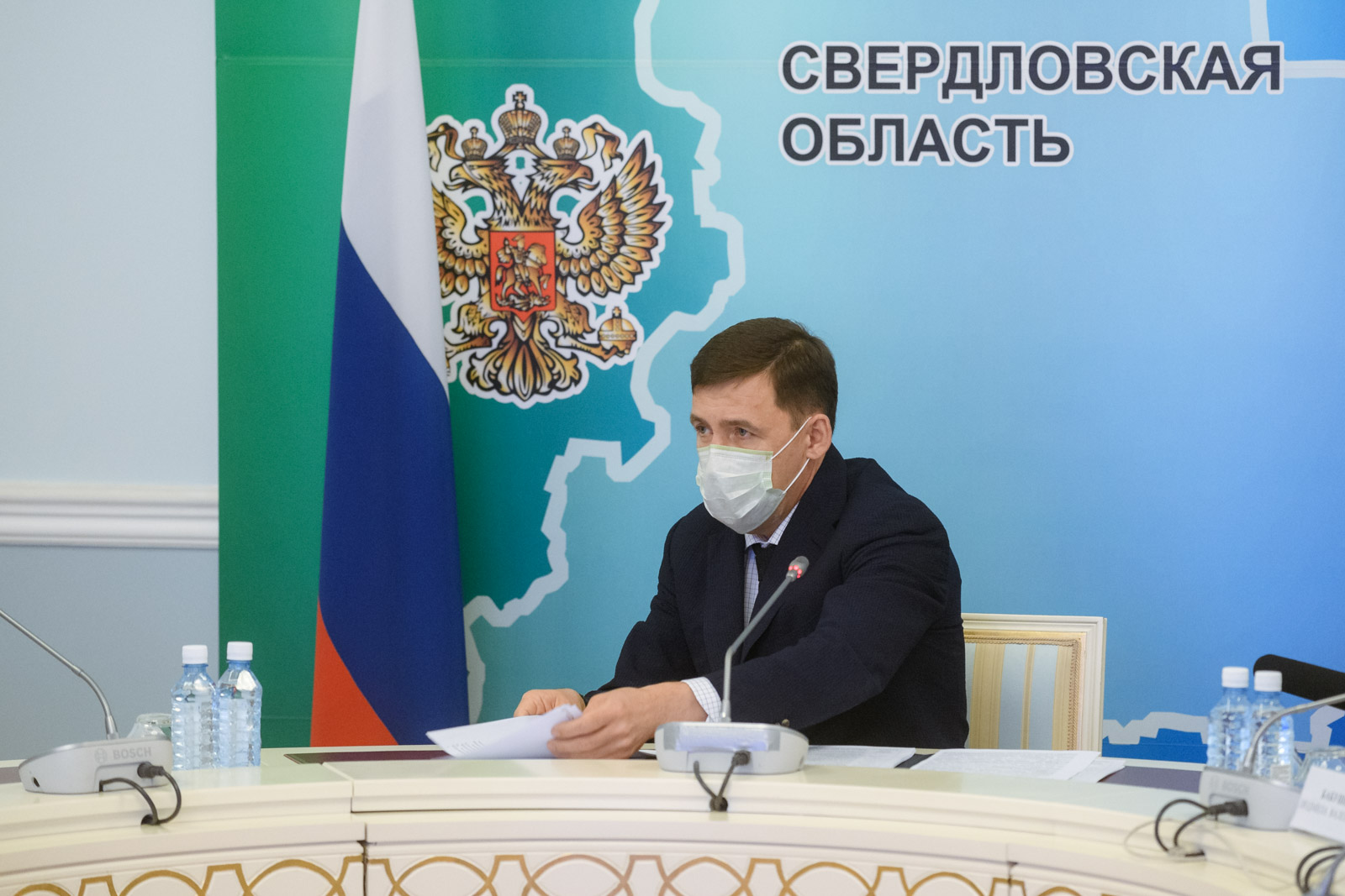К свердловскому губернатору одновременно вызвали 20 мэров