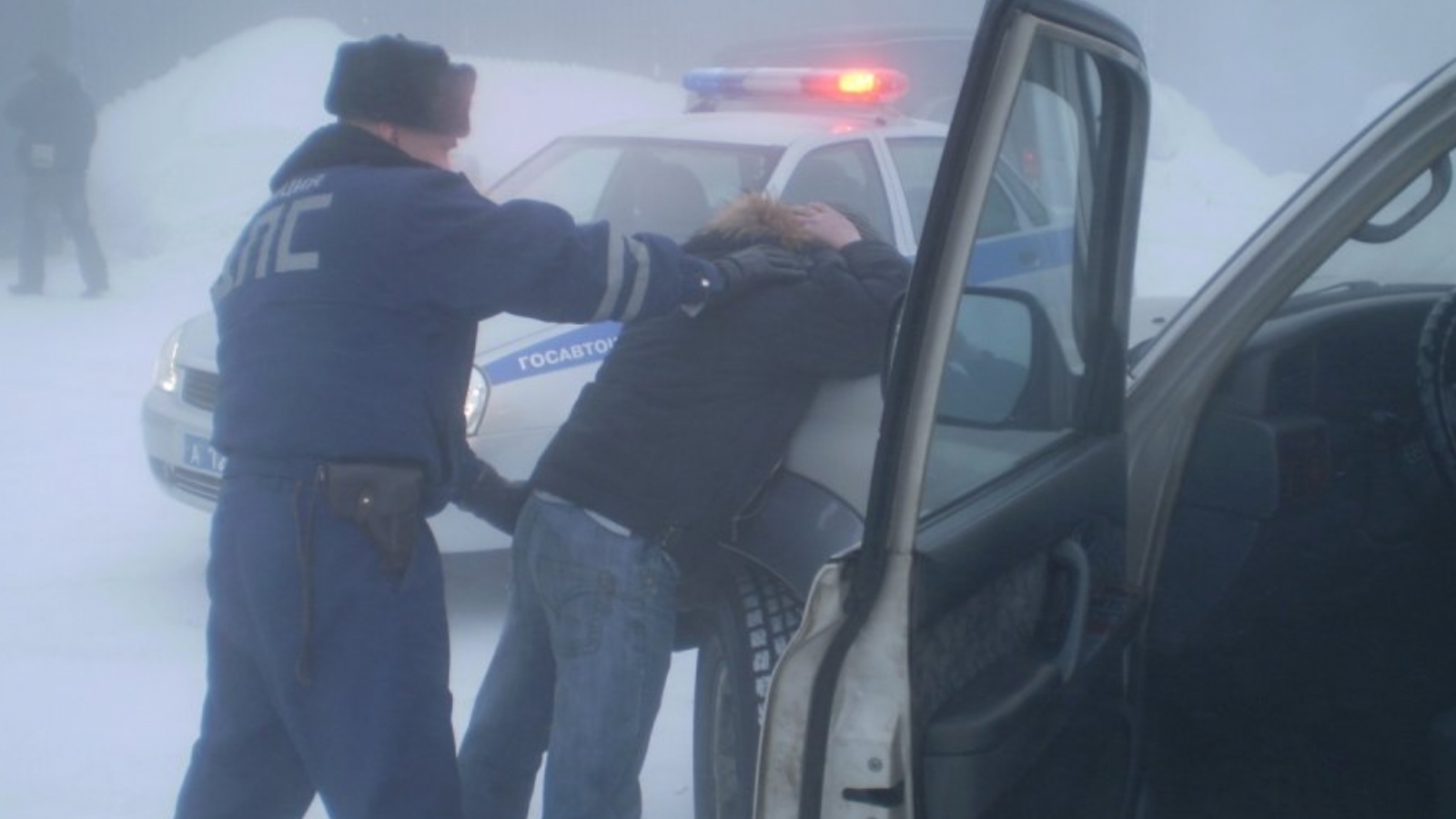 Угонщики сдали себя, испугавшись полицейских