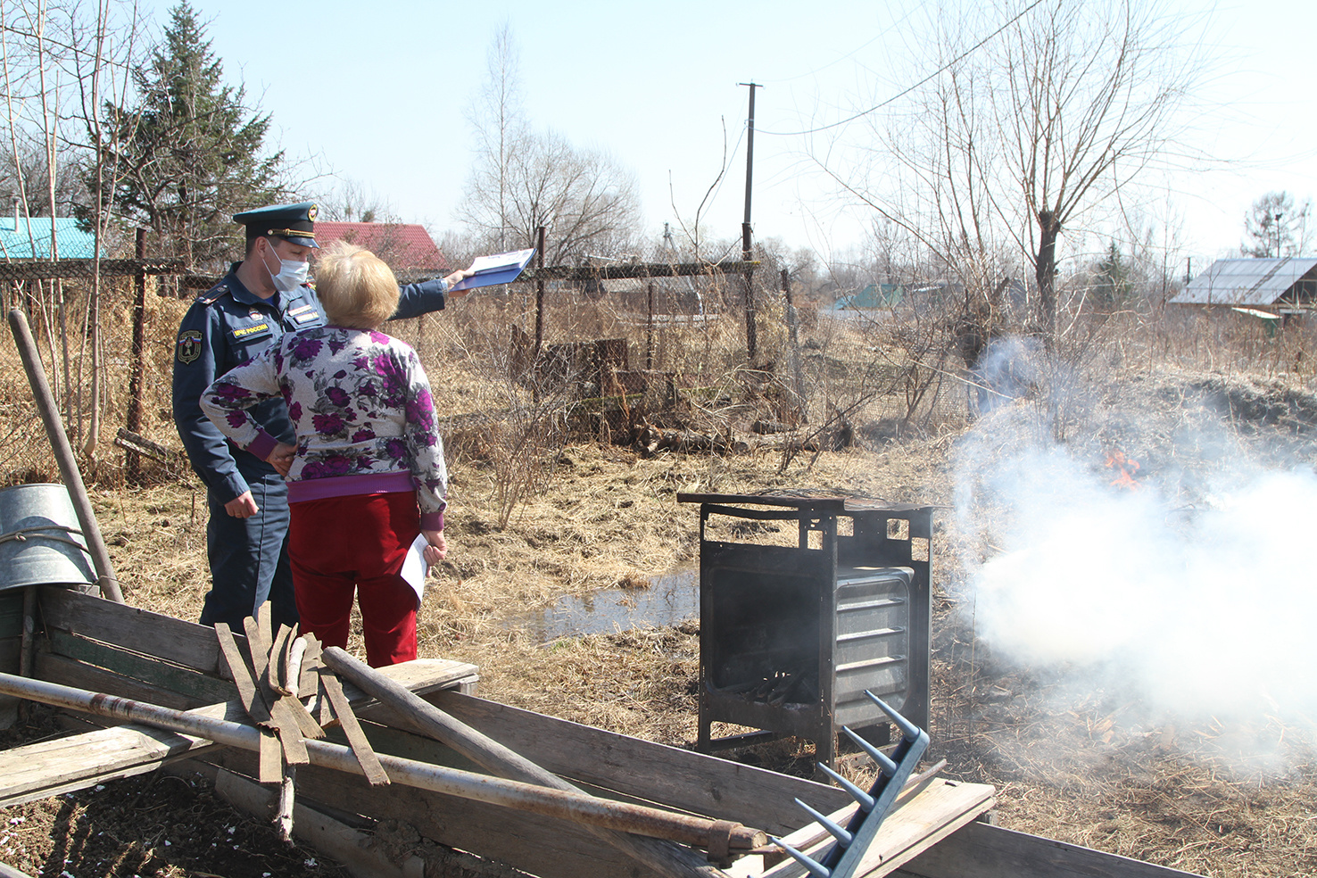 За разведение костров составлены протокола об административном правонарушении