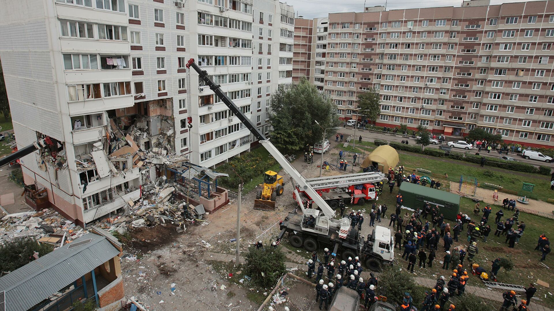 Тело пятого погибшего найдено на месте взрыва дома в Ногинске