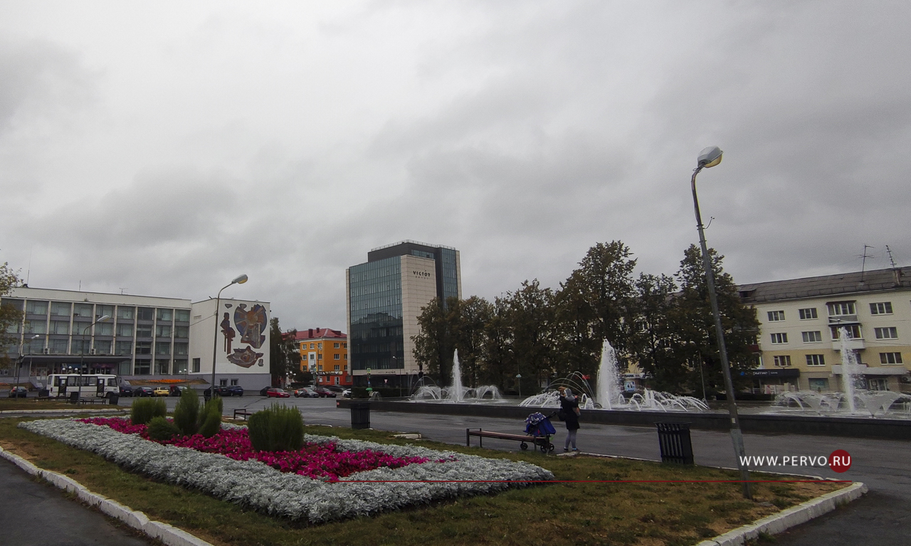 В город пришла пасмурная погода