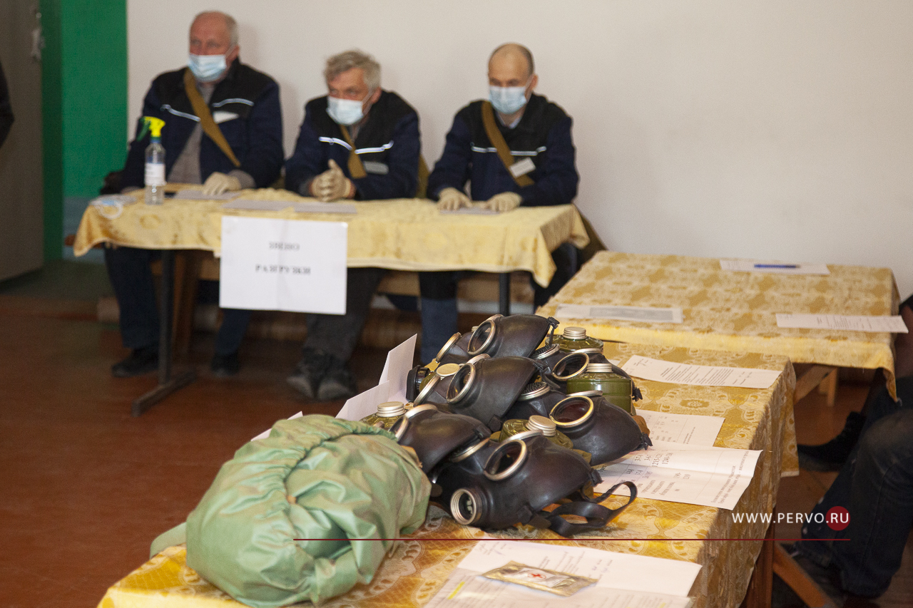 В Первоуральске прошла тренировка по гражданской обороне