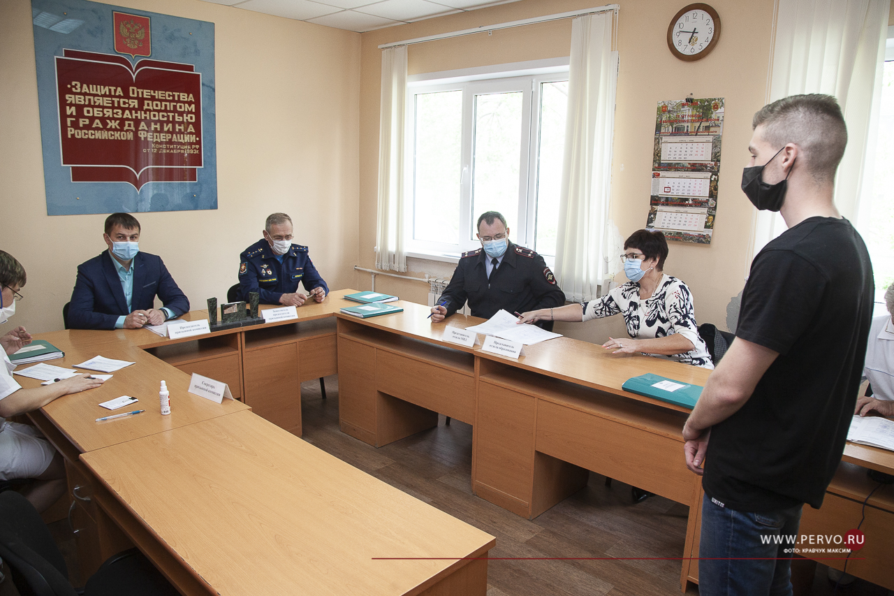 В Егоршино открылся призывной пункт