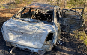 В Дагестане нашли сгоревший автомобиль с телом полицейского