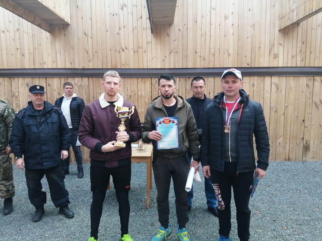 Сотрудники ОМВД приняли участие в летнем служебном биатлоне