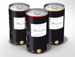 В России появилось европейское вино в алюминиевых банках