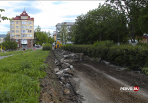 Временно ограничено движение на улице Малышева