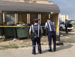 Тело младенца нашли в мусорном баке в Алматинской области