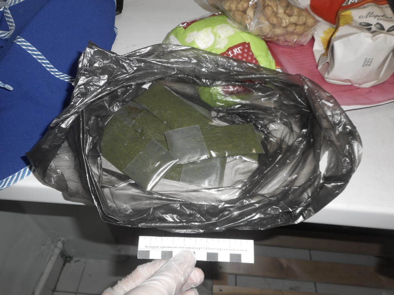 Почти килограмм насвая прислала осужденному жительница Первоуральска