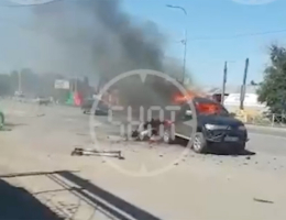 В Ростовской области пикап разорвало из-за неисправного газового баллона