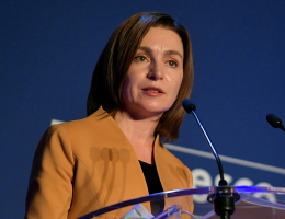 Санду заявила, что Молдавия может развиваться только в составе Евросоюза