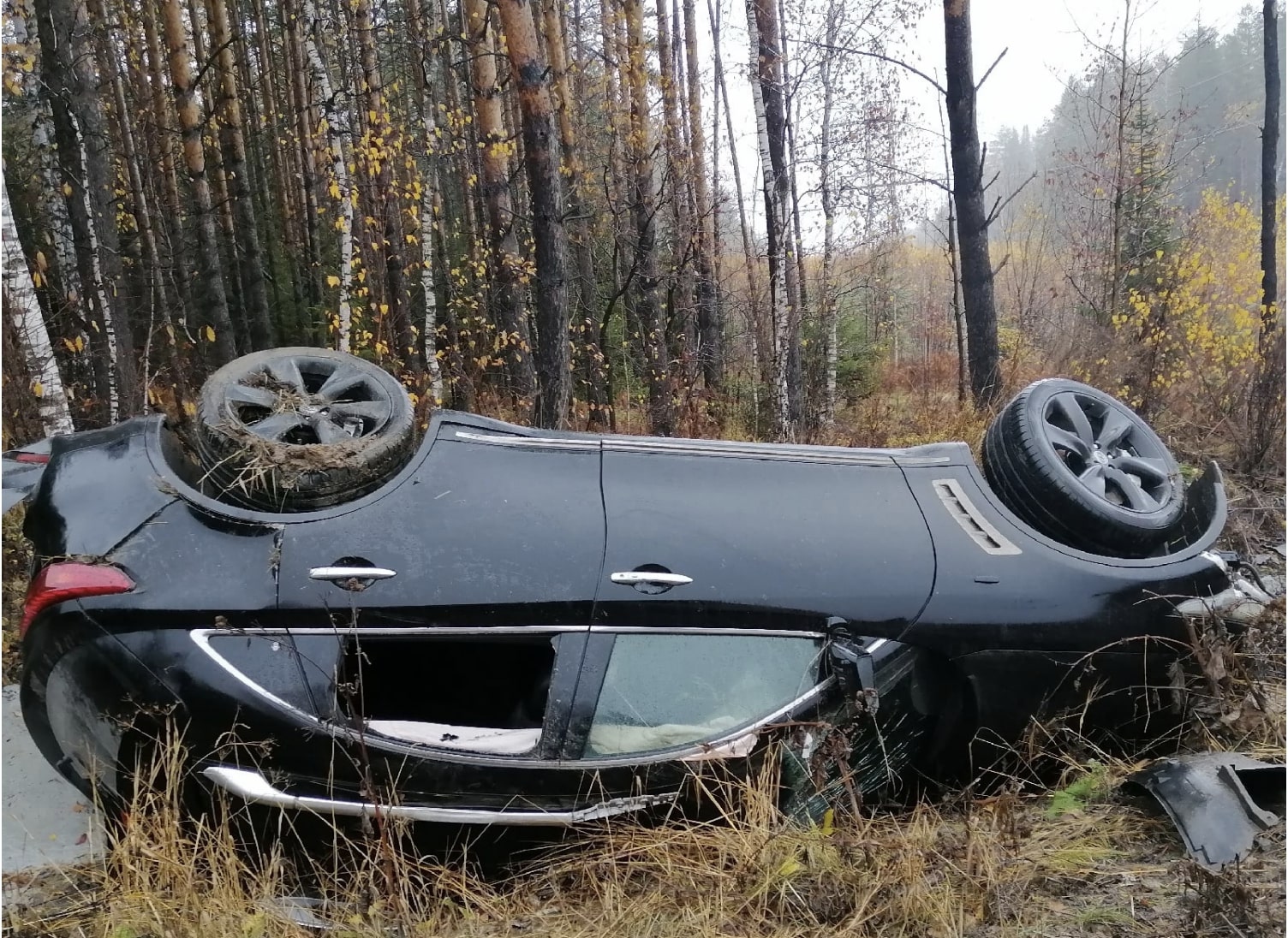 Под Первоуральском после ДТП исчез 47-летний водитель Infiniti