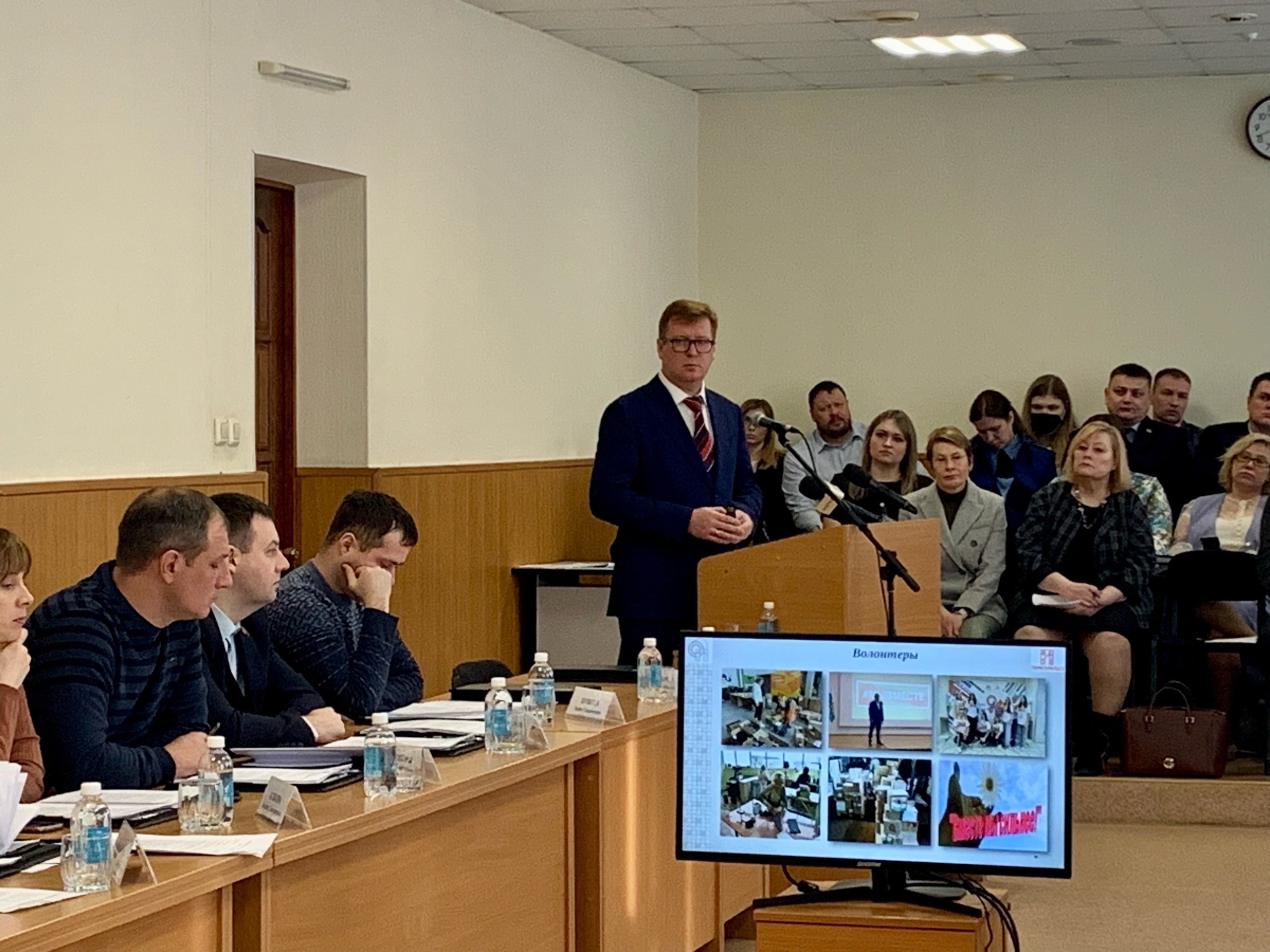 Сегодня состоялось заседание городской Думы