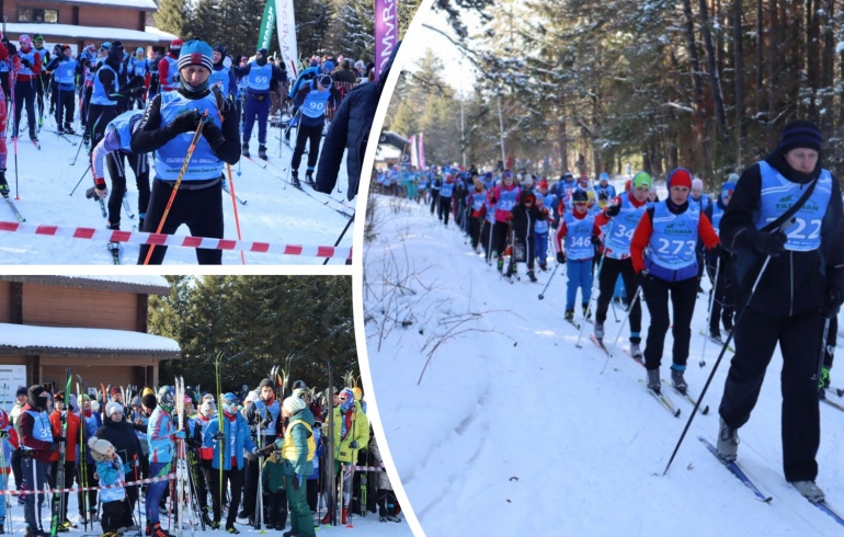 Первоуралец Владимир Родыгин стал лидером в «Лыжне за облака»