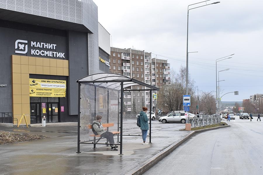 Новые остановки появляются на улицах города