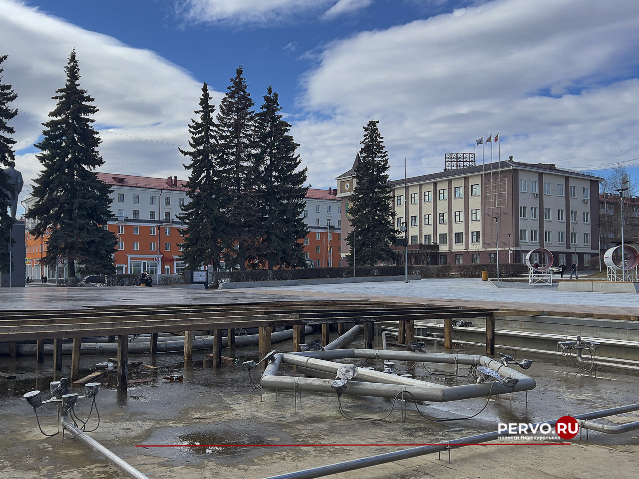 Городской фонтан: начинаем расконсервацию