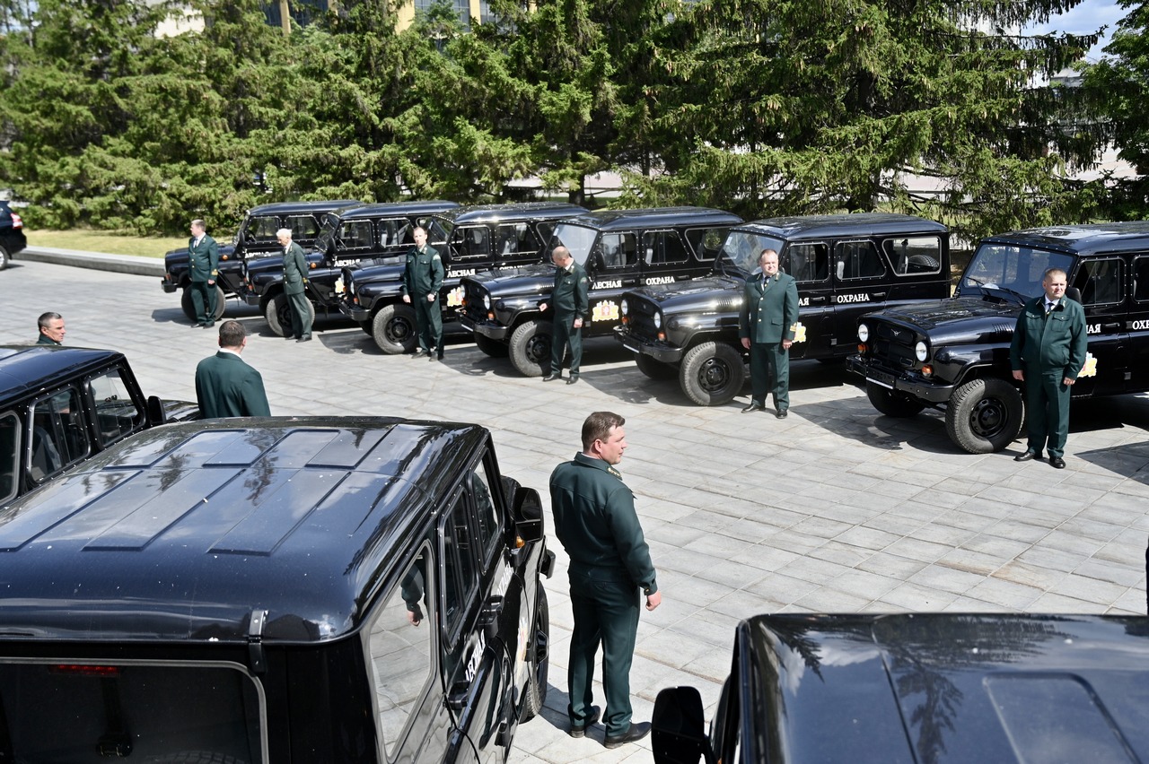 Для патрулирования лесов закуплены новые внедорожники