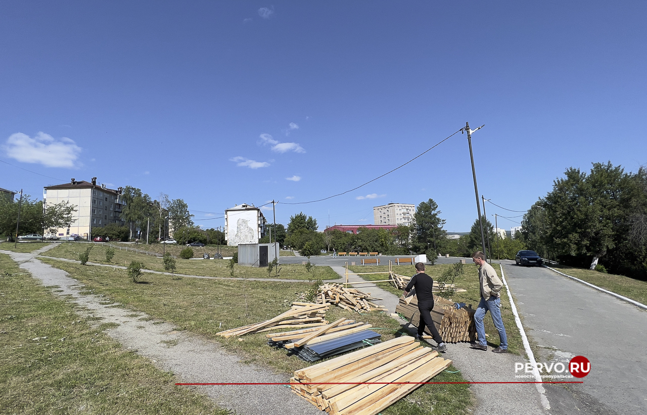 В центре Первоуральска приступили к строительству «быстровозводимого храма»