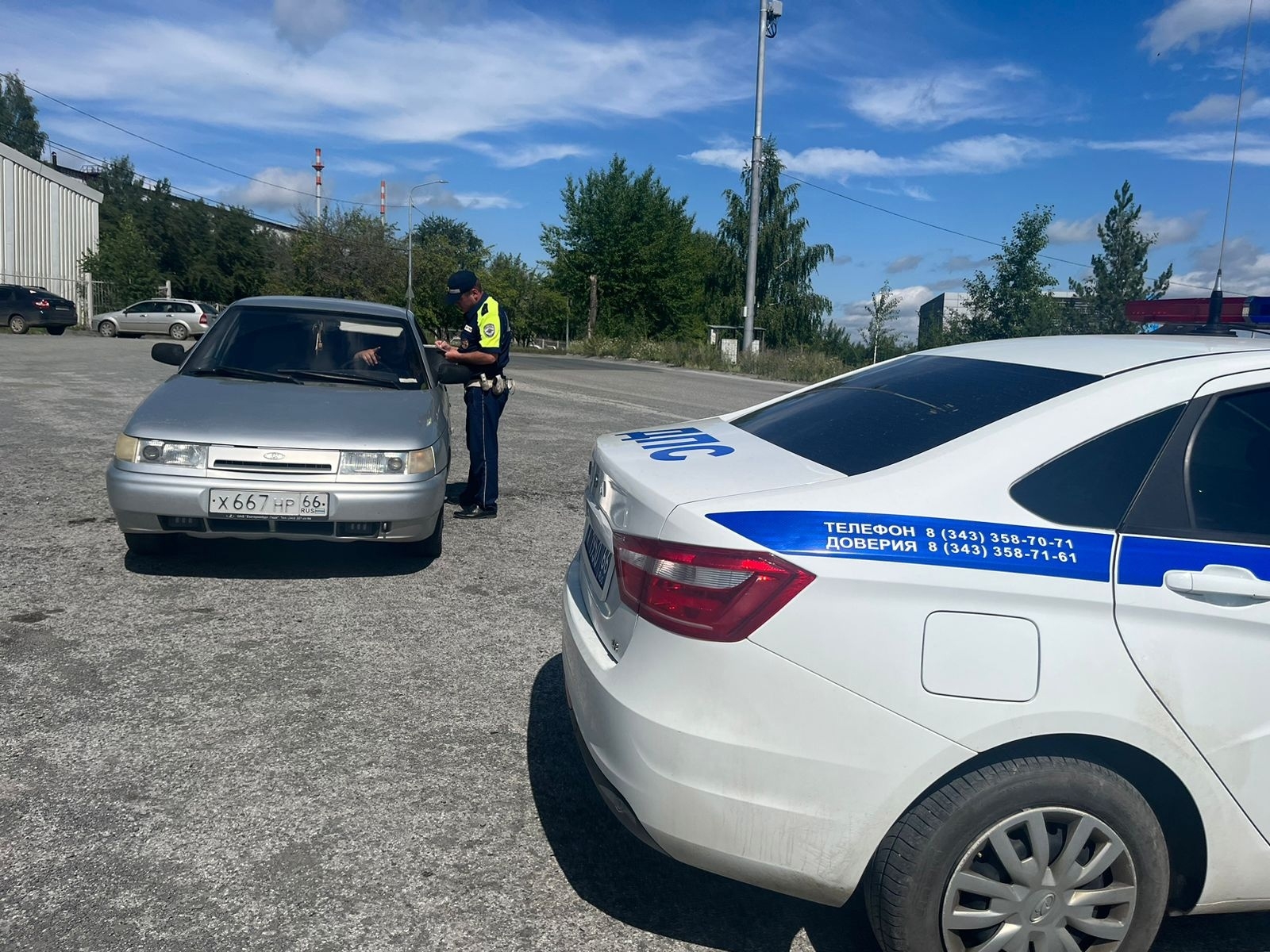 За три дня сотрудниками ГИБДД выявлено и пресечено 96 нарушений ПДД