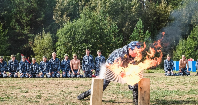 140 подростков две недели проведут в оборонно-спортивном лагере им. Ф. П. Пелевина