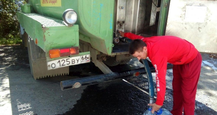 В городе изменён график подвоза воды