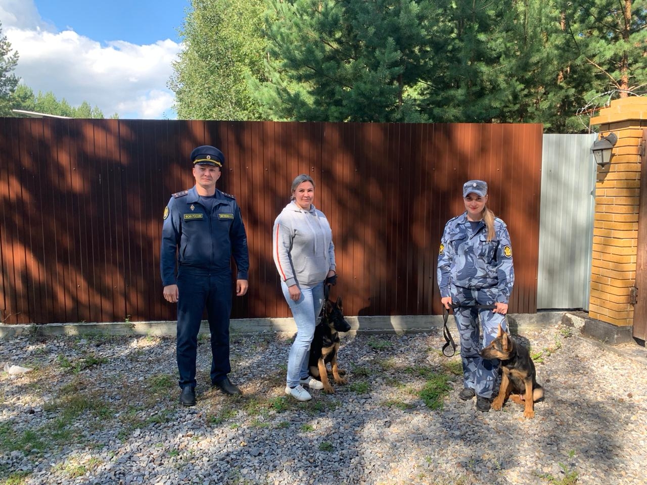 Щенки племпитомика ГУФСИН приехали в Тверские колонии и СИЗО