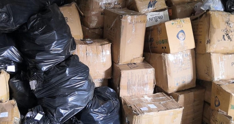 В Первоуральске конфисковали партию контрафактной обуви