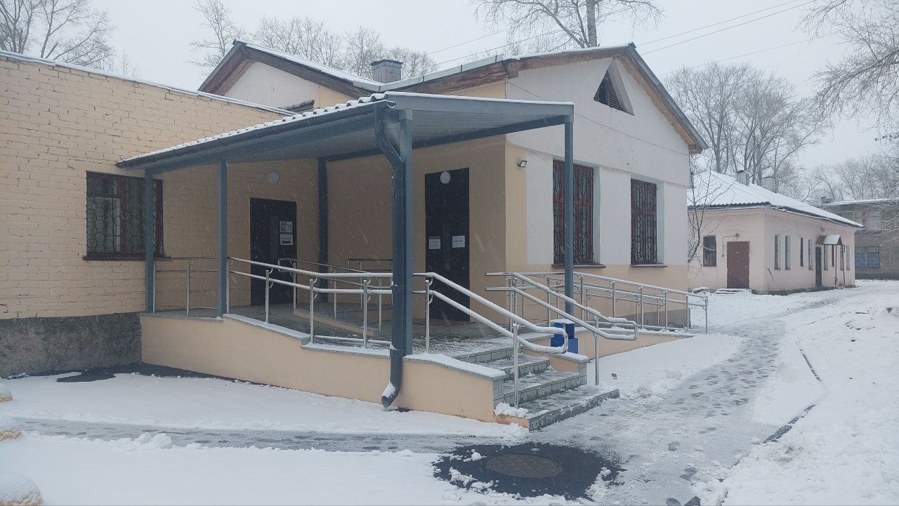 Для комфорта и безопасности пациентов в больнице оборудовали пандусы