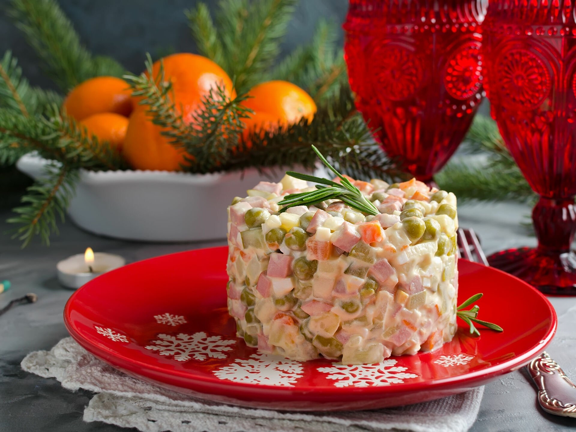 Стоимость новогоднего стола за год выросла более чем на 9%