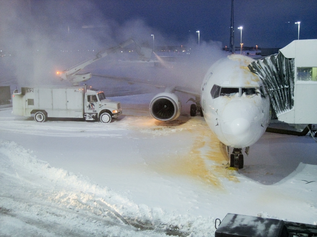 Аномальные морозы могут повлиять на задержку рейсов в аэропорту Шереметьево