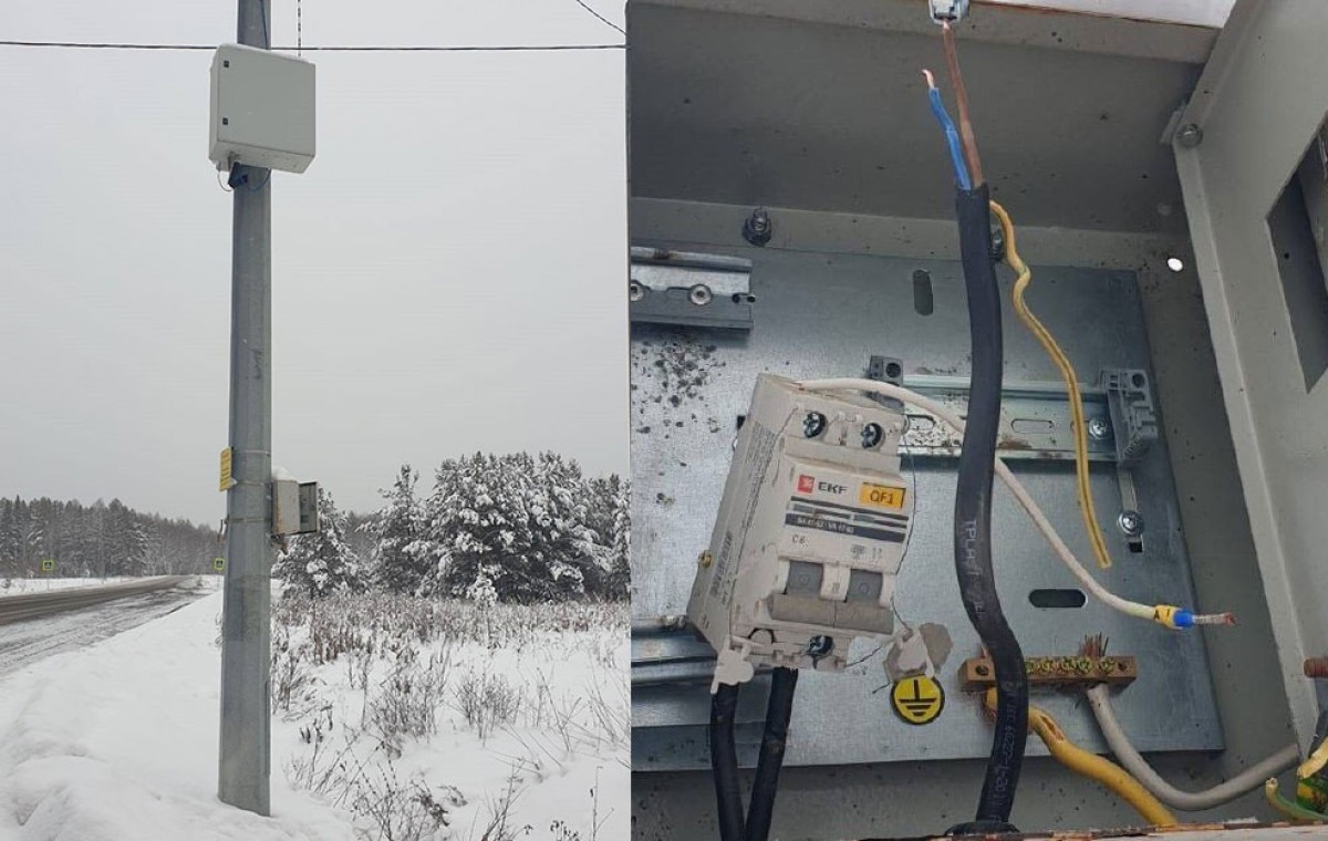 Первоуральские водители путают метеопосты с камерами, ломая их